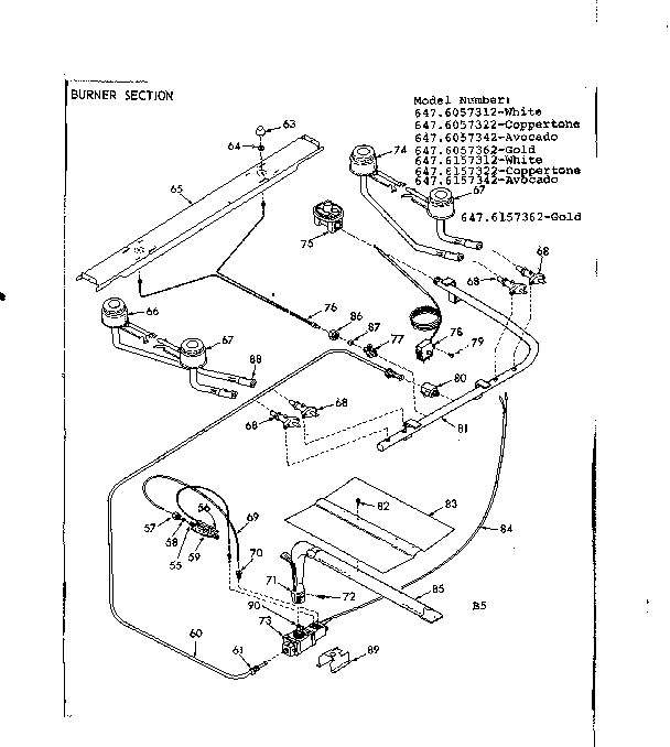 BURNER SECTION