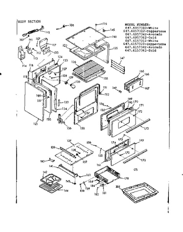 Body section