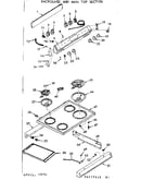 Backguard & main top section