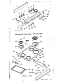 Backguard & main top section