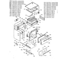 Kenmore 6476227466 body section diagram