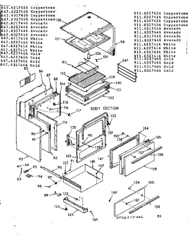 Body section
