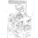 Kenmore 6476277411 body section diagram
