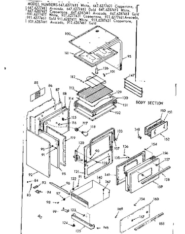 Body section