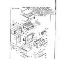Kenmore 9116277422 body section diagram