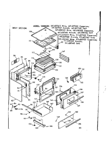 Body section