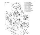 Kenmore 9116387442 body section diagram