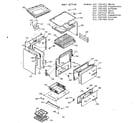 Kenmore 9117207410 body section diagram