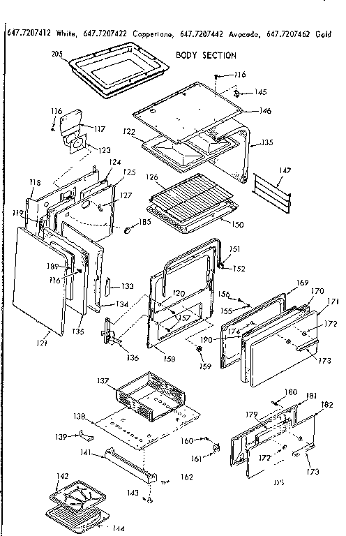 Body section