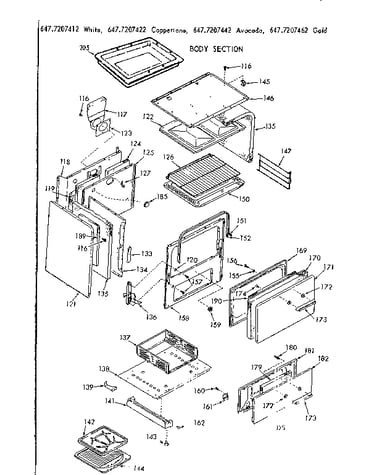 Body section