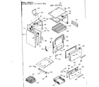 Kenmore 6477207510 body section diagram