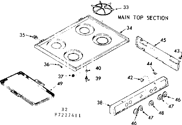 Main top section