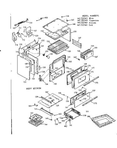 Body section