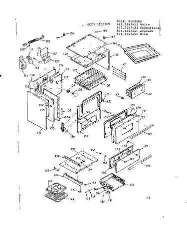 Body section