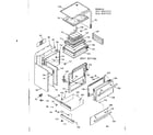 Kenmore 9119207315 body section diagram