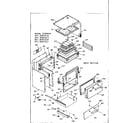 Kenmore 6479207316 body section diagram