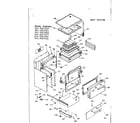 Kenmore 6479217311 body section diagram