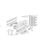 Backguard section