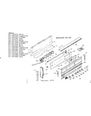 Backguard section
