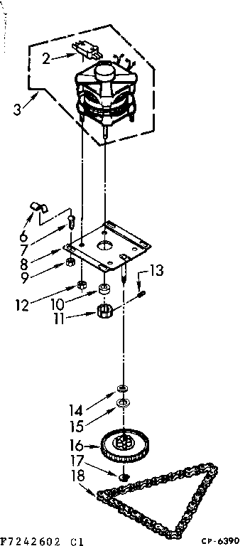 Motor & drive assembly