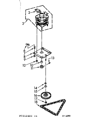 Motor & drive assembly
