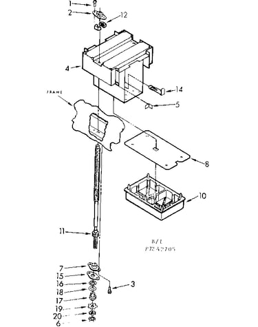 Power screw & ram assembly
