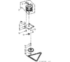 Kenmore 6657242705 motor and drive assembly diagram