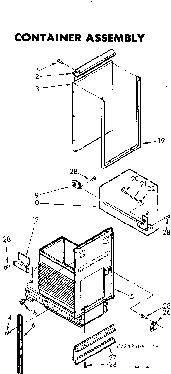 CONTAINER ASSEMBLY