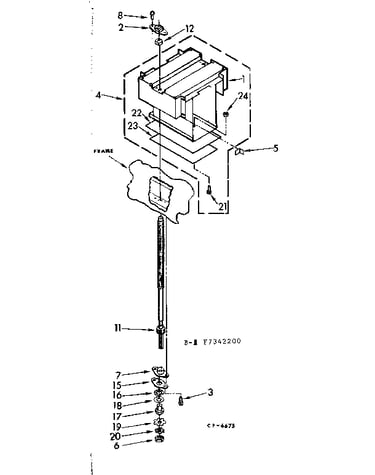 Power screw & ram asm