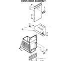 Kenmore 6657342201 container assembly diagram