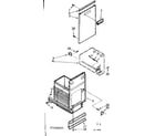 Kenmore 6657342203 container assembly diagram