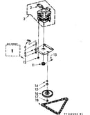 Motor and drive assembly