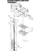 Power screw & ram assembly