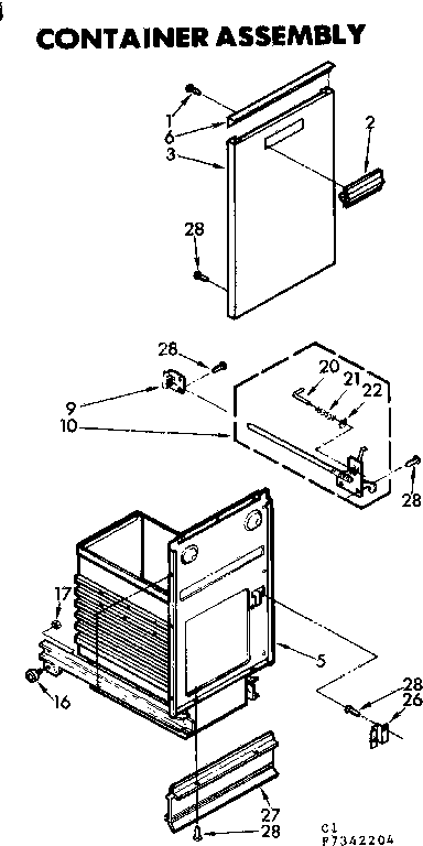 CONTAINER ASSEMBLY