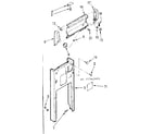 Kenmore 6657342401 panel & control assembly diagram