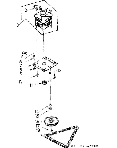 Motor & drive assembly