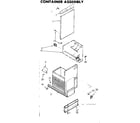 Kenmore 6657342402 container assembly diagram