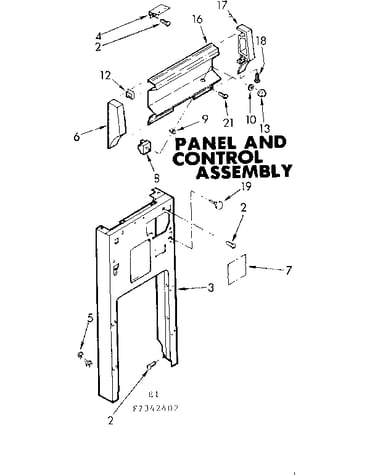 Panel & control assembly