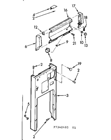 Panel and control assembly