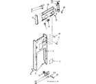 Kenmore 6657342612 panel and control assembly diagram