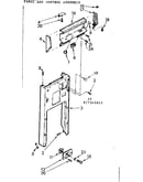 Panel and control assembly