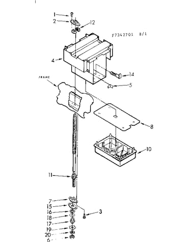 Power screw & ram assembly