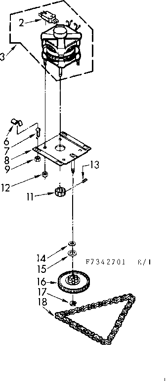 MOTOR & DRIVE ASSEMBLY