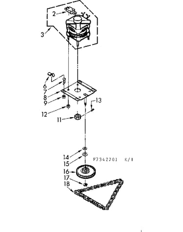 Motor & drive assembly