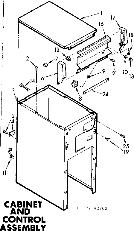 Cabinet & control assembly