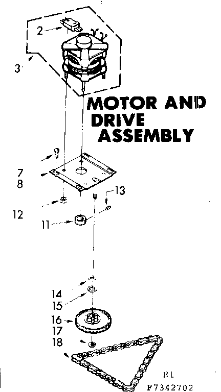Motor & drive assembly