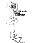 Motor & drive assembly