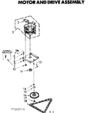 Motor and drive asm