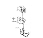 Kenmore 6657342704 motor and drive assembly diagram