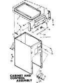 Cabinet and control assembly